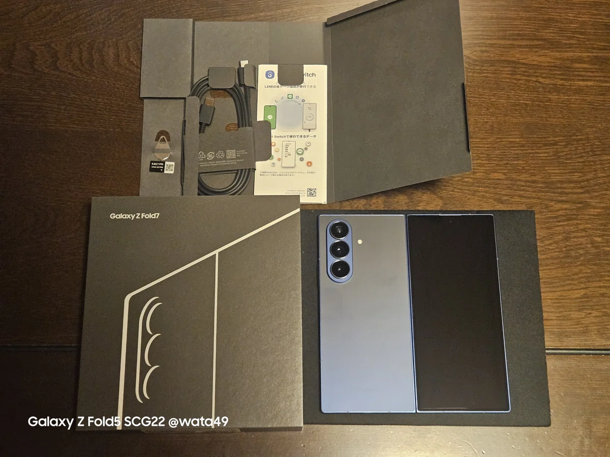 Galaxy Z Fold7 実機レビュー | 最高の折りたたみスマホ！｜wata49