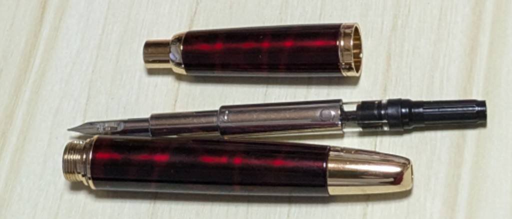 購入品紹介 No.5 Jinhao パチキャップレス｜深碧(しんぺき)