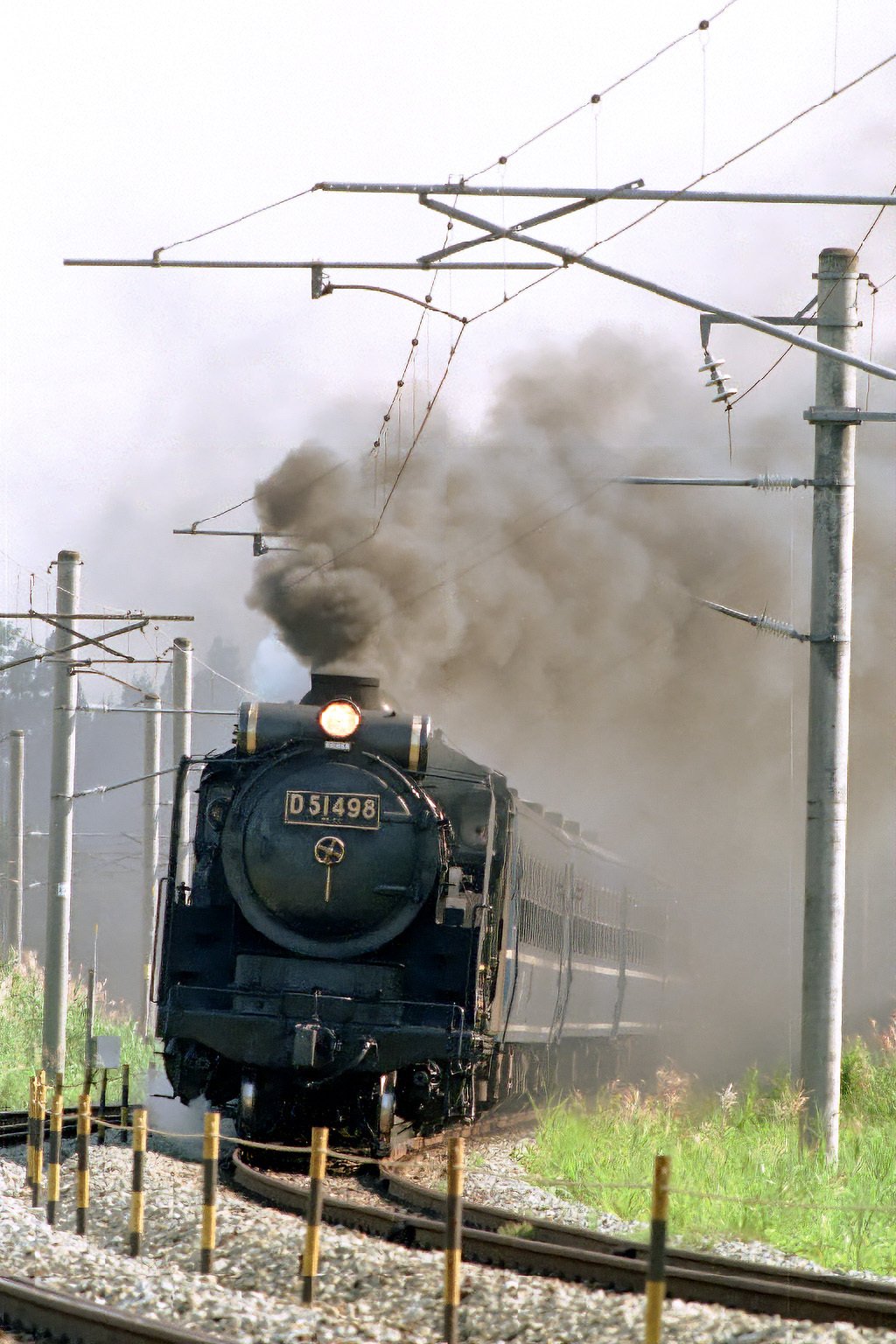 v118, 奥羽本線：SLべにばな号＋ED75客レ （1992年）｜ひろやん