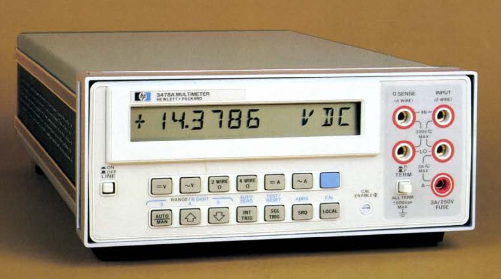 HP 3478A (5-1/2) GPIB Interface AR488付 HP 3478A (5-1/2) GPIB Interface AR488付 Lightwavestore.com