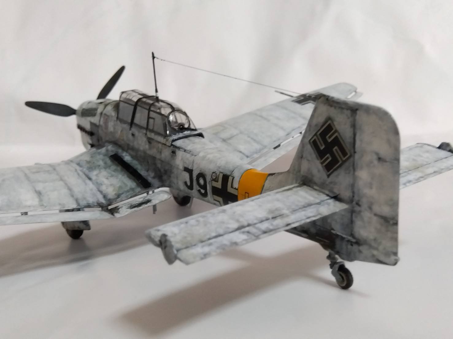 Ju87B-2スツーカ#15（ハセガワ 1/48 ）～完・考証話と感想｜はりす