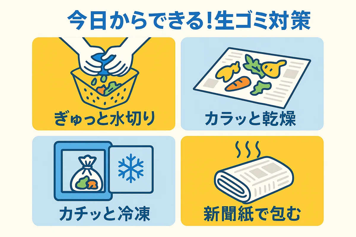 生ゴミを減らす方法8選｜キッチンの悪臭を断つ根本対策とは？｜マイ｜暮らしと、もっと。
