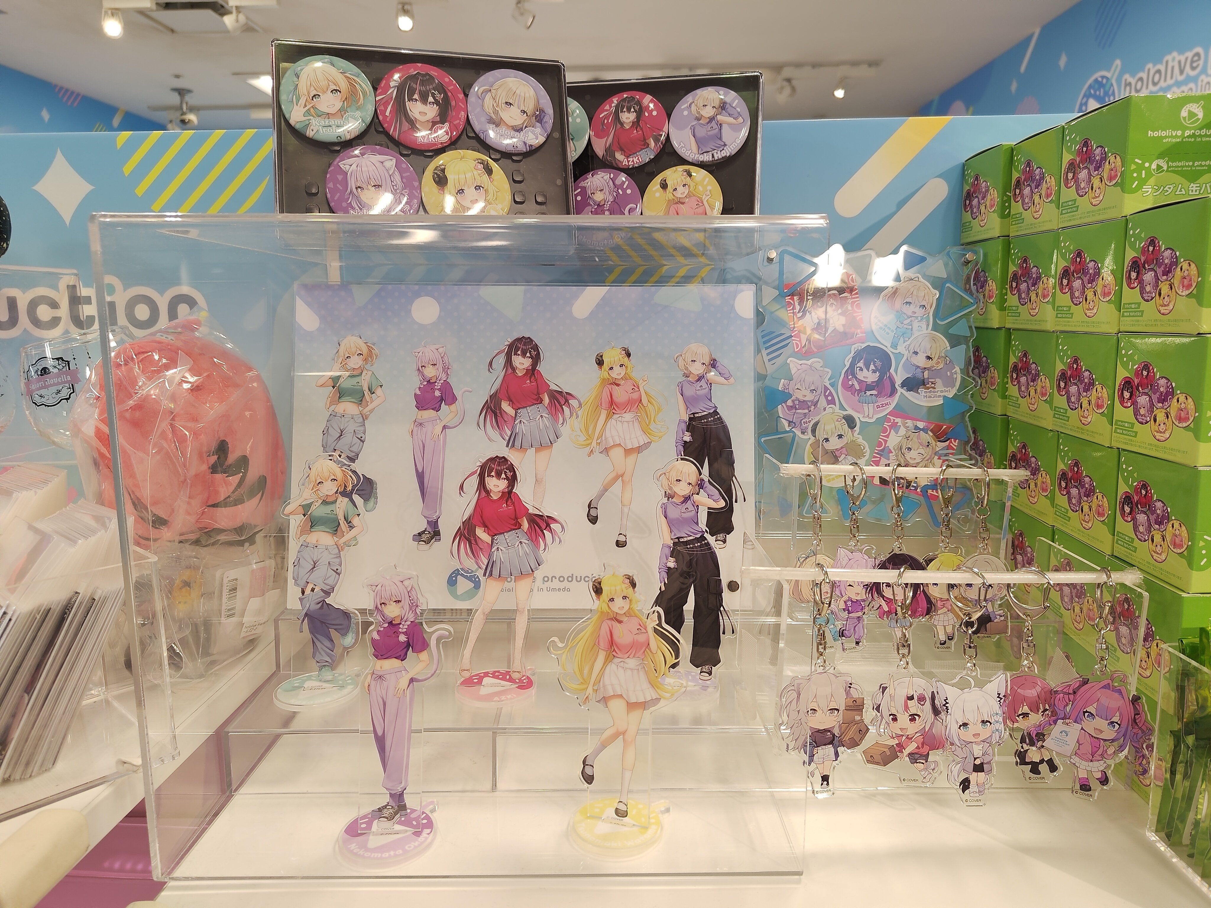 またホロライブショップ梅田に行ってきました｜しまんちゅ