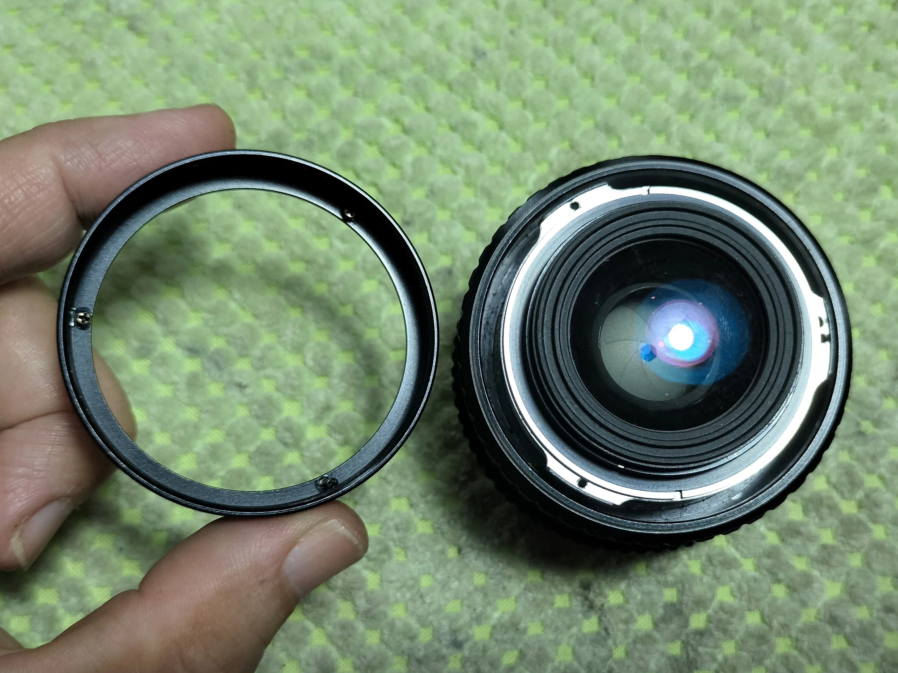 Pentax SMC PENTAX-M 35mm F/2の分解｜フィルムカメラ修理のアクアカメラ