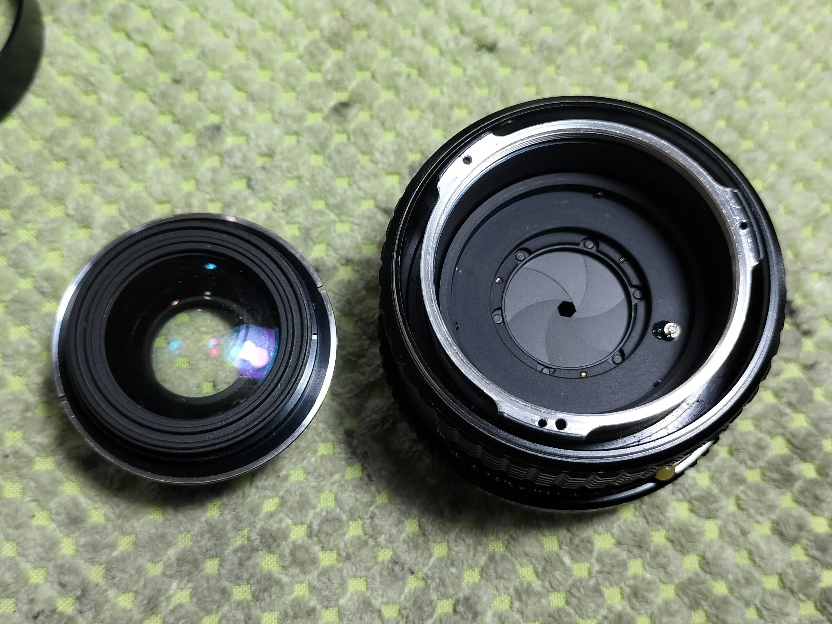 Pentax SMC PENTAX-M 35mm F/2の分解｜フィルムカメラ修理のアクアカメラ