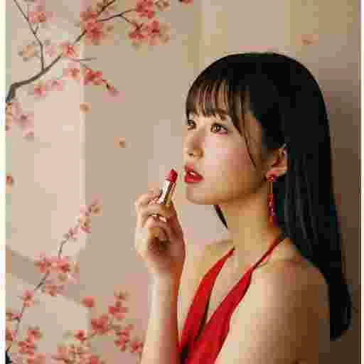 口紅 人物 写真素材/写真販売 AI画像 有料＜30枚：350円＞商用利用可（サンプル）08