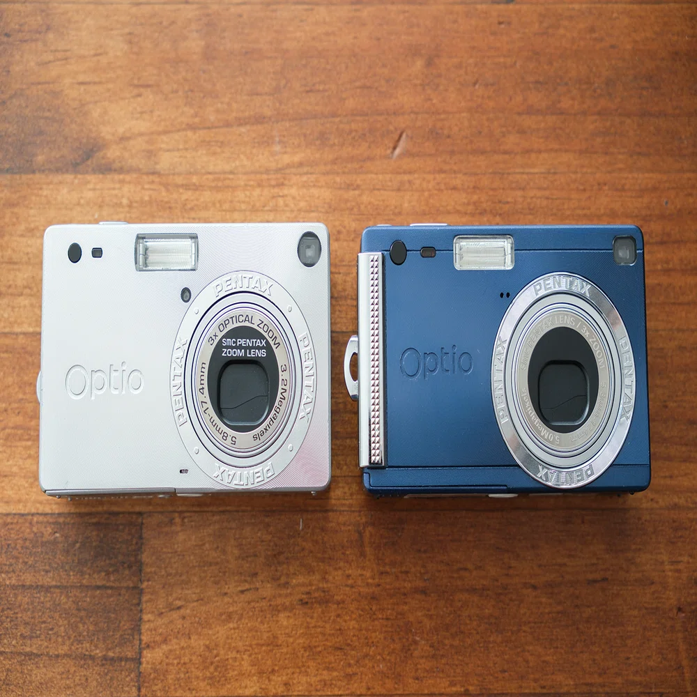 オールドコンデジの世界】PENTAX Optio S5i ・超コンパクトなデジカメ 
