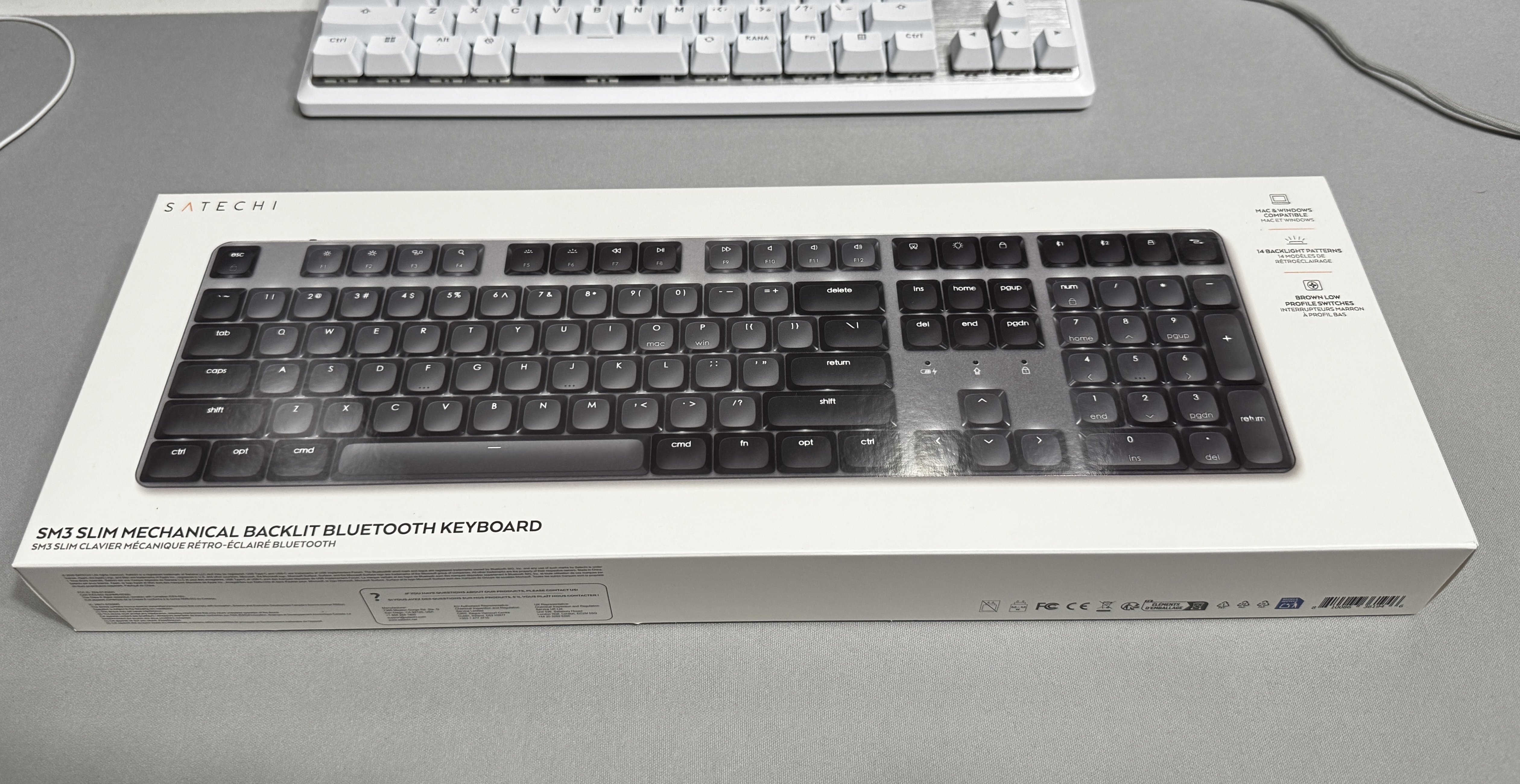 Satechi SM3 メカニカル キーボード Amazon | SATECHI SM3 Bluetooth メカニカルキーボード（US QWERTY