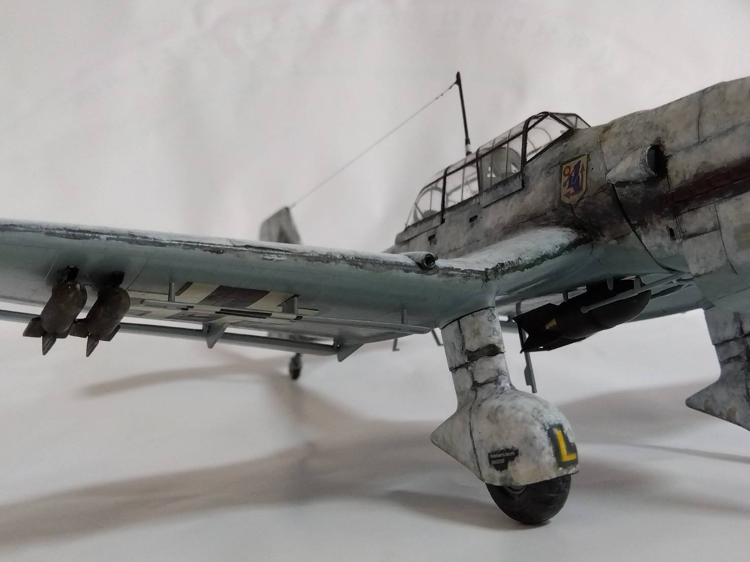 Ju87B-2スツーカ#15（ハセガワ 1/48 ）～完・考証話と感想｜はりす