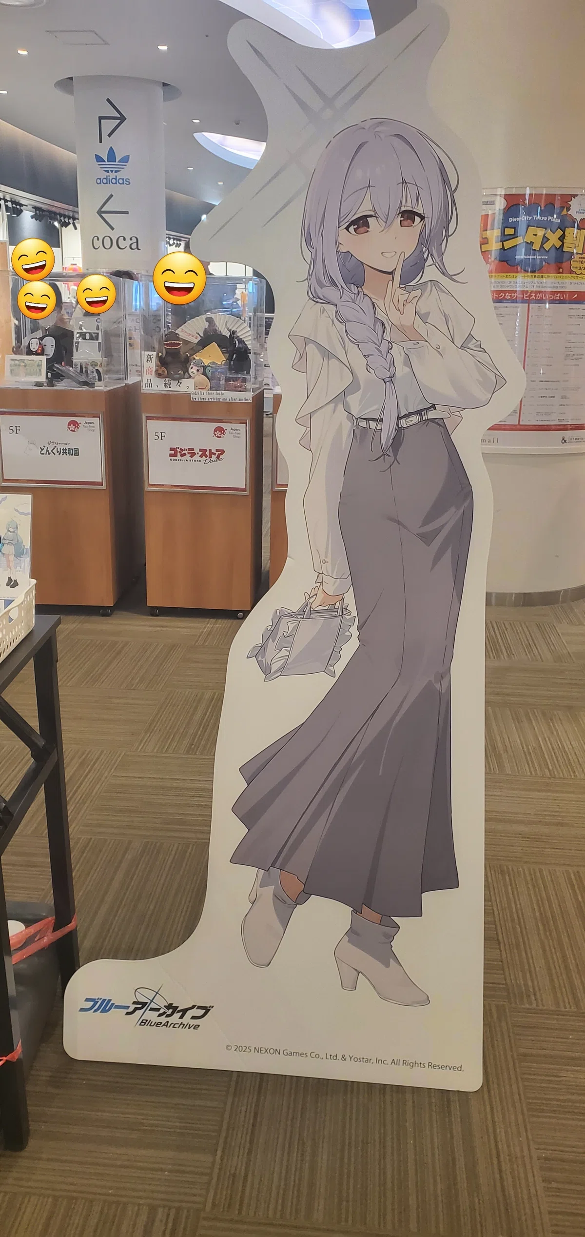 ブルーアーカイブ】『POP UP SHOP in ダイバーシティ』開催！お台場で 