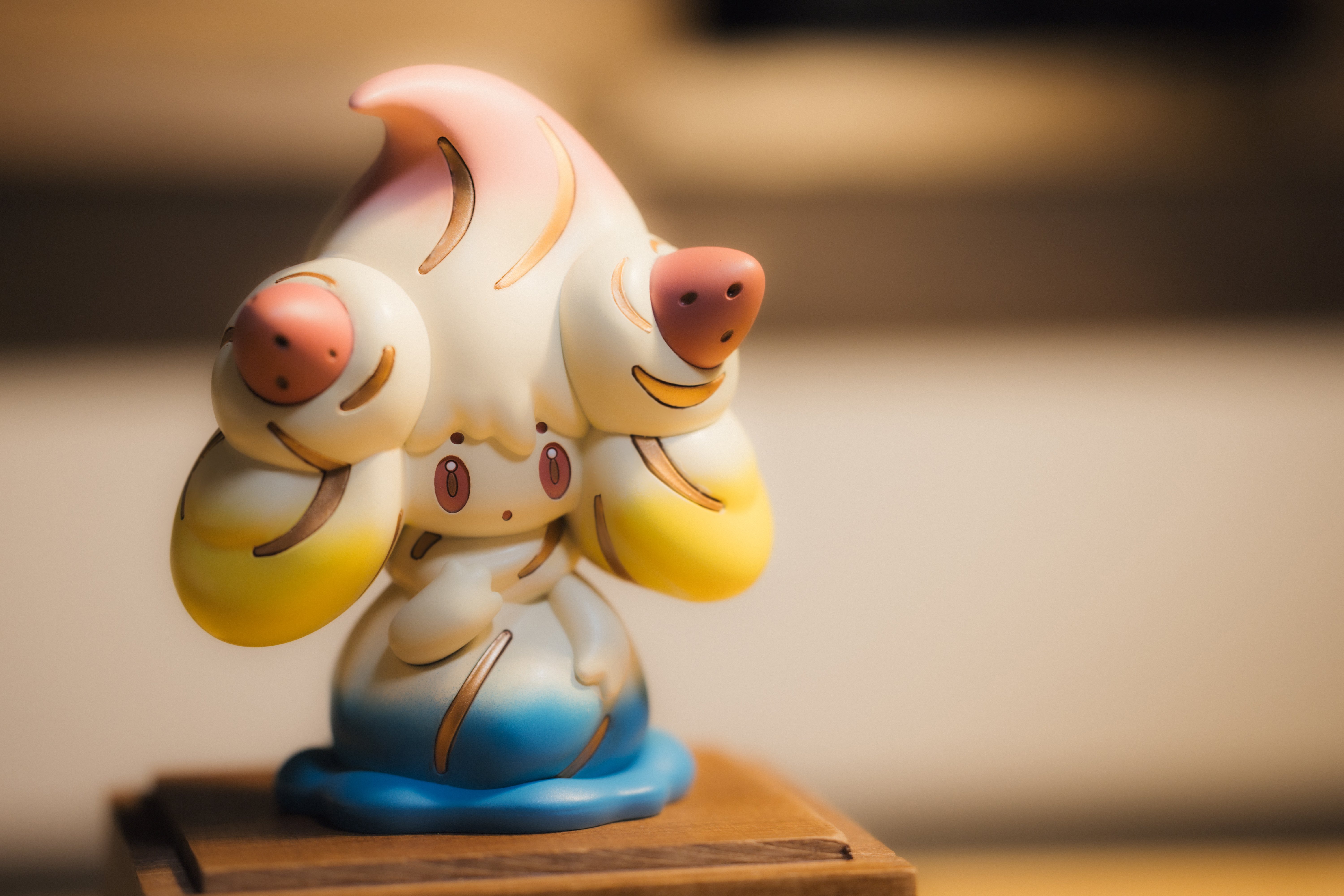 ぽっぽ ポケプラクイックを全塗装 マホイップ大好きだよ｜ごみ屑ちゃん