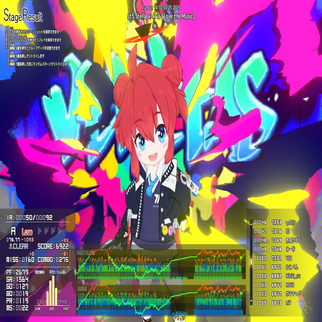 音ゲー日記20251014｜GRASS