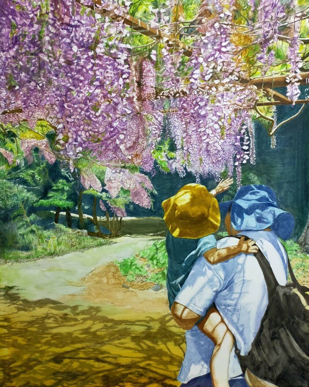 Step123】「絆」の水彩画｜瑞島 魁祐（みずしま かいゆう）