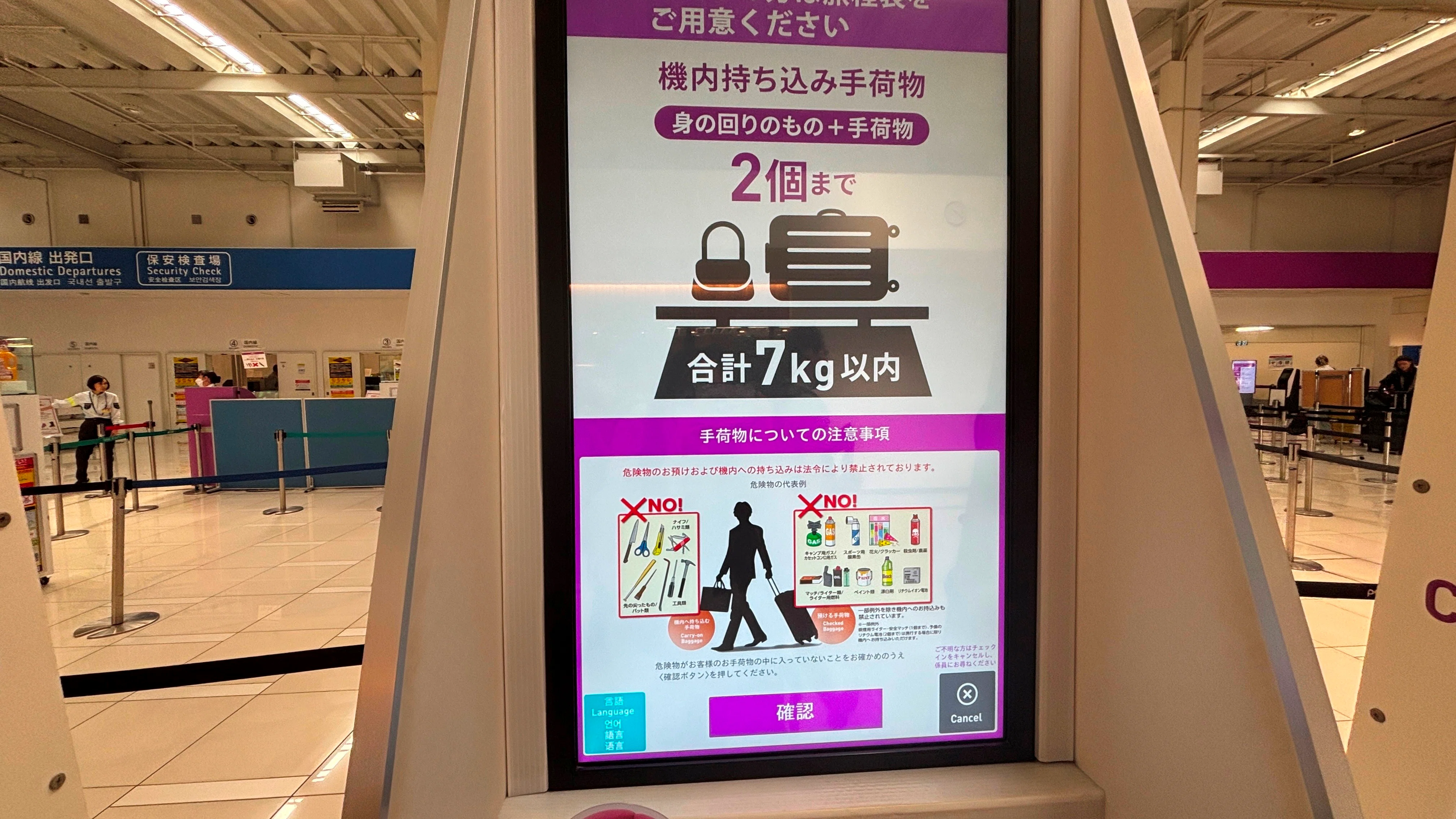 関西空港第2ターミナル 国内線Peach（ピーチ）チェックイン完全ガイド
