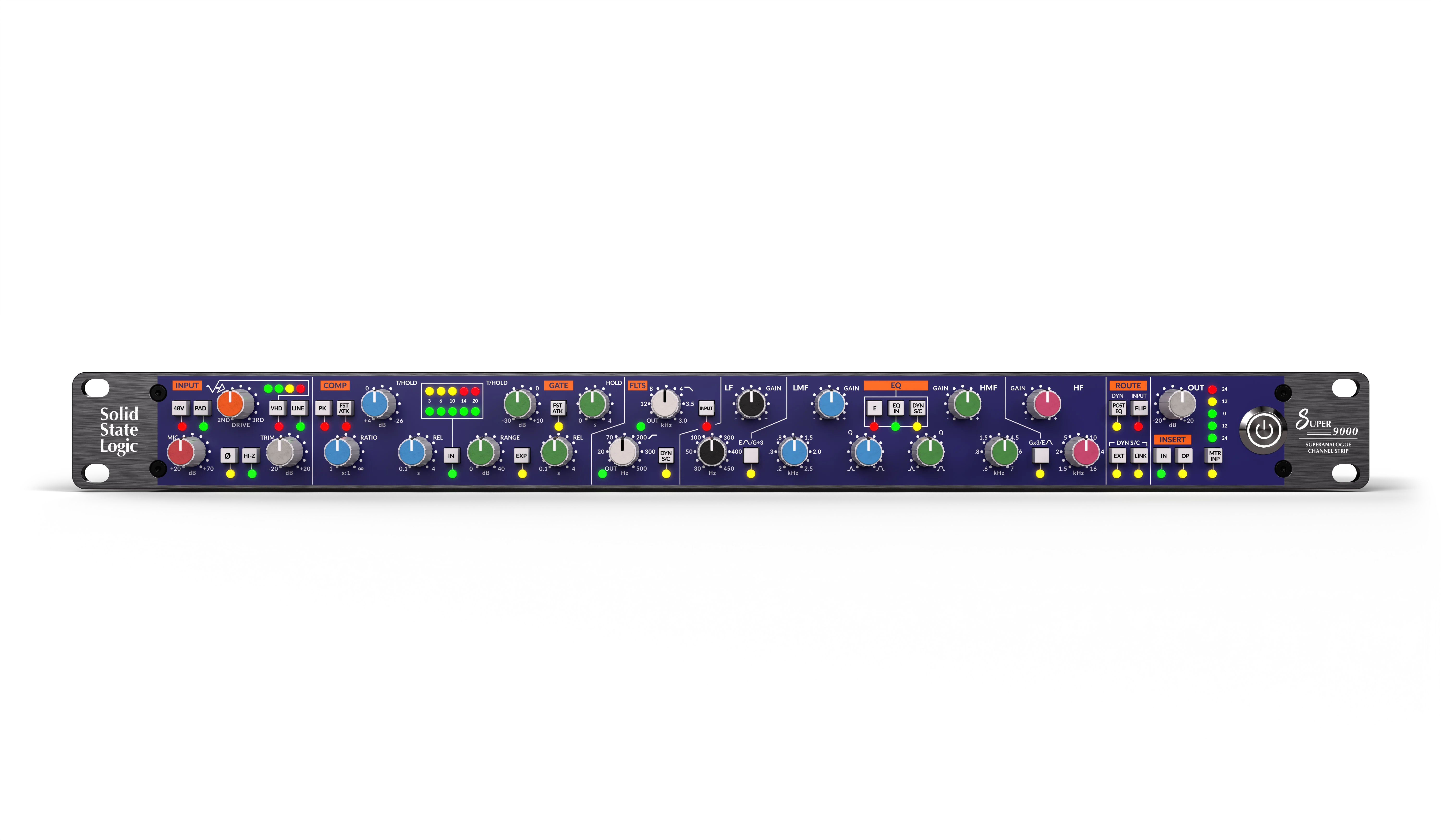 SSL9000コンソールのチャンネルストリップが復活！！ SUPER 9000 Super