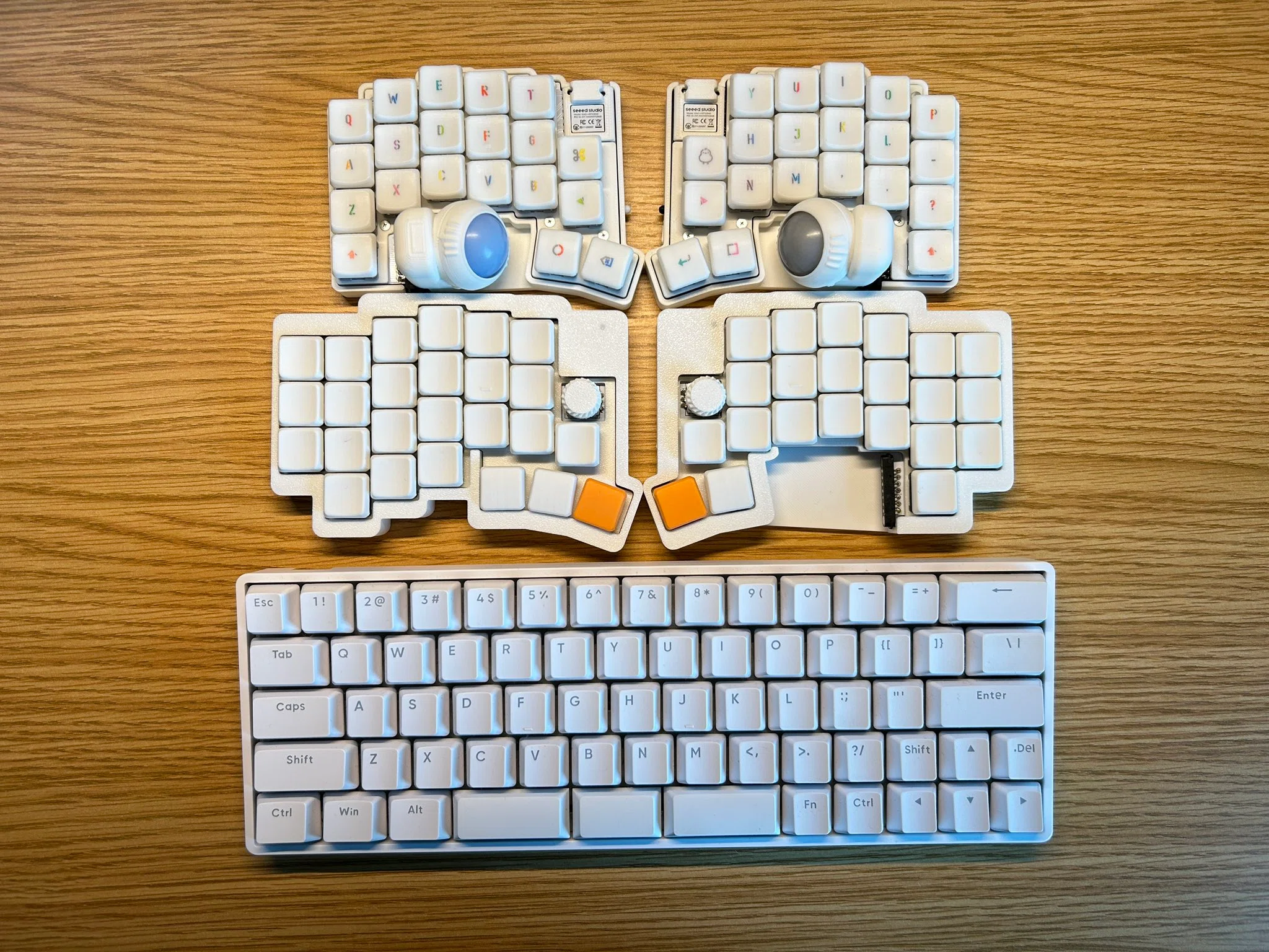 moNa2 ホワイト 分割キーボードmoNaの利用1ヶ月レビュー【自作キーボード】｜Naoki 組立済み キーボード