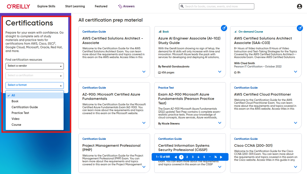 O’Reilly Learning Platformで資格学習を体系的に進める｜O'Reilly Learning Platform