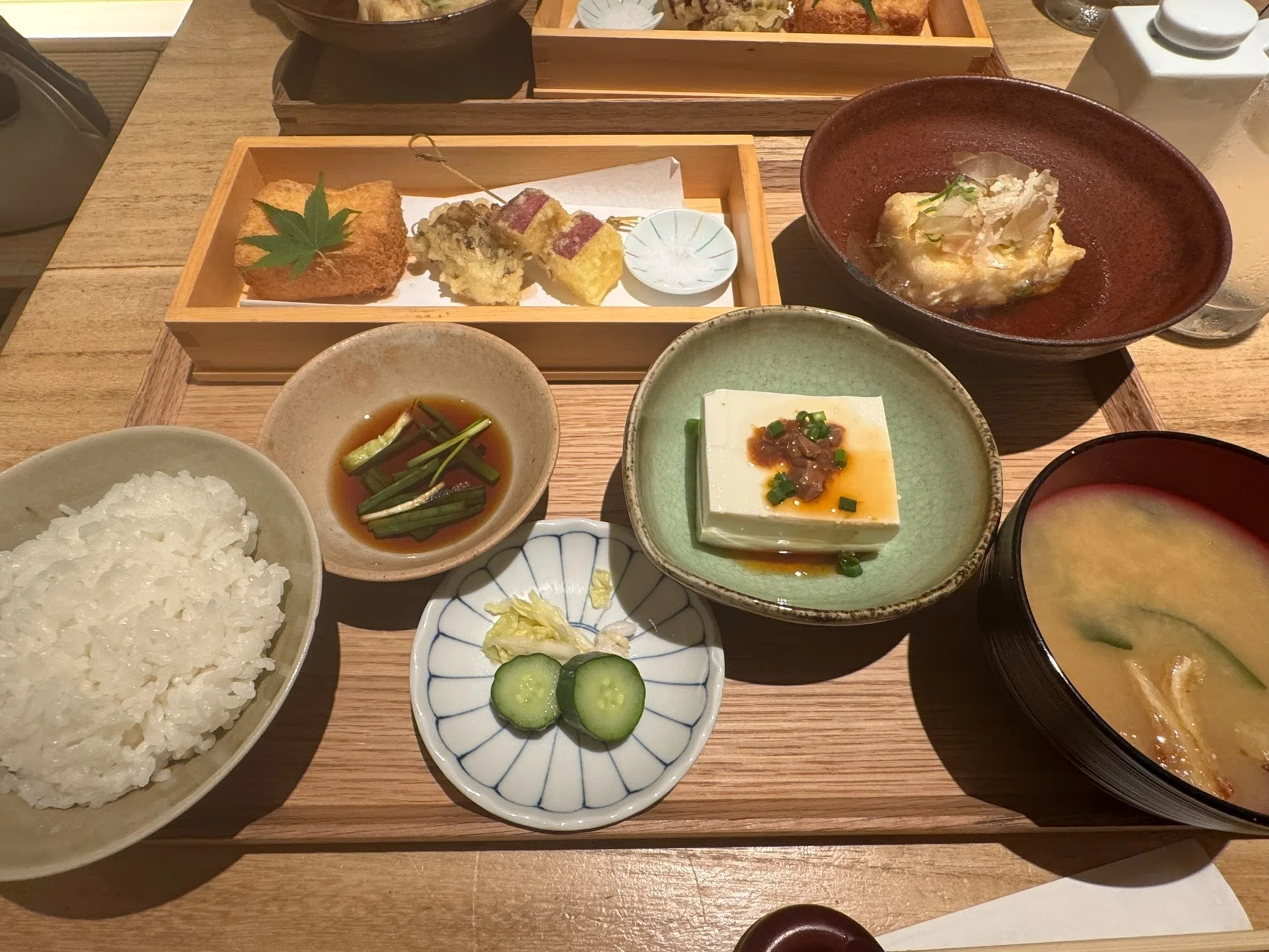 とうふ空野 南船場店】さんの『豆腐づくしセット』｜Hiro／AIに