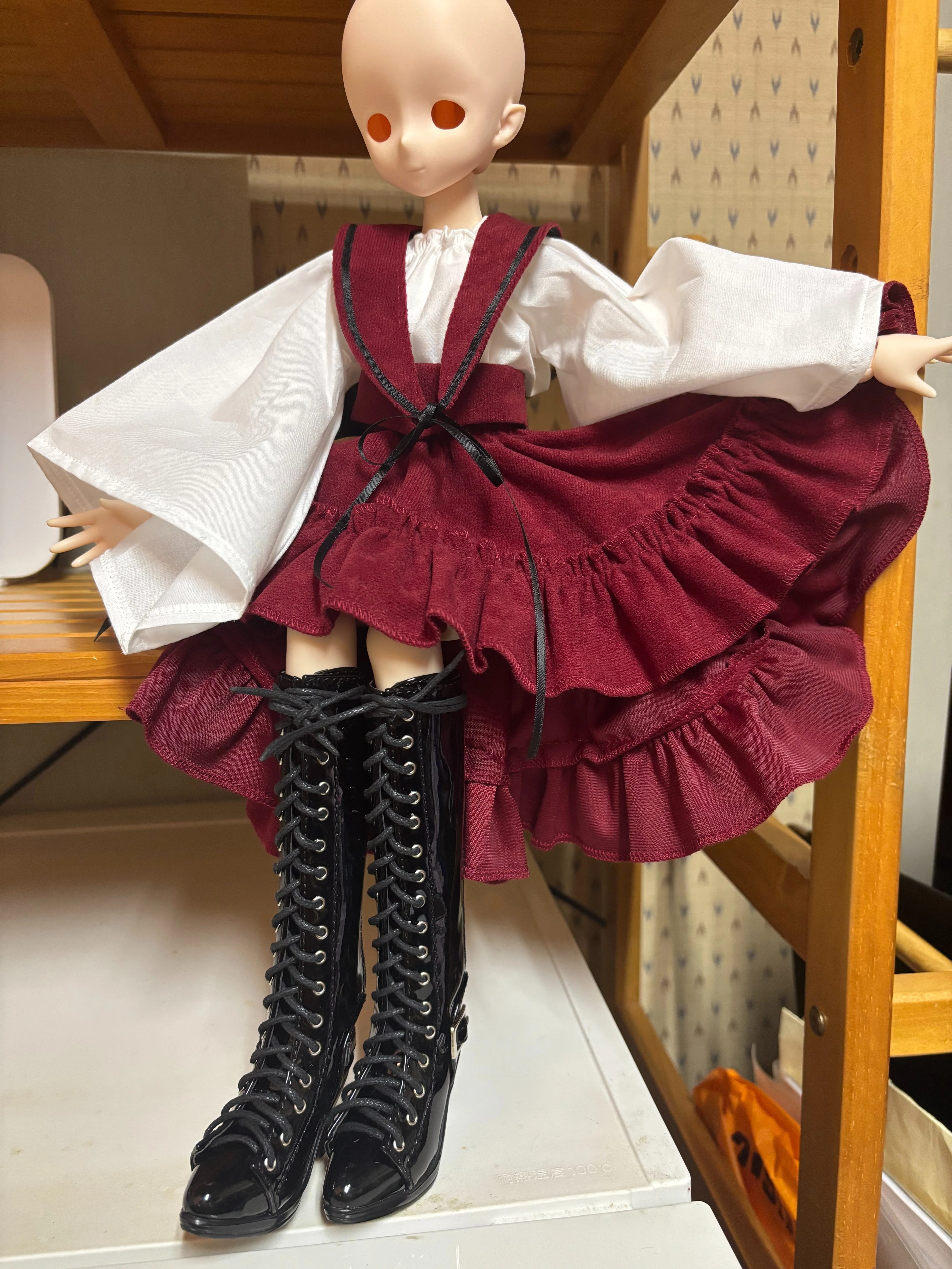 1/4ドールちゃん初お迎えした人間の様子｜れーほ