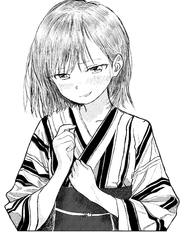 ☆全力で浴衣を描いてみた☆｜OSAKA