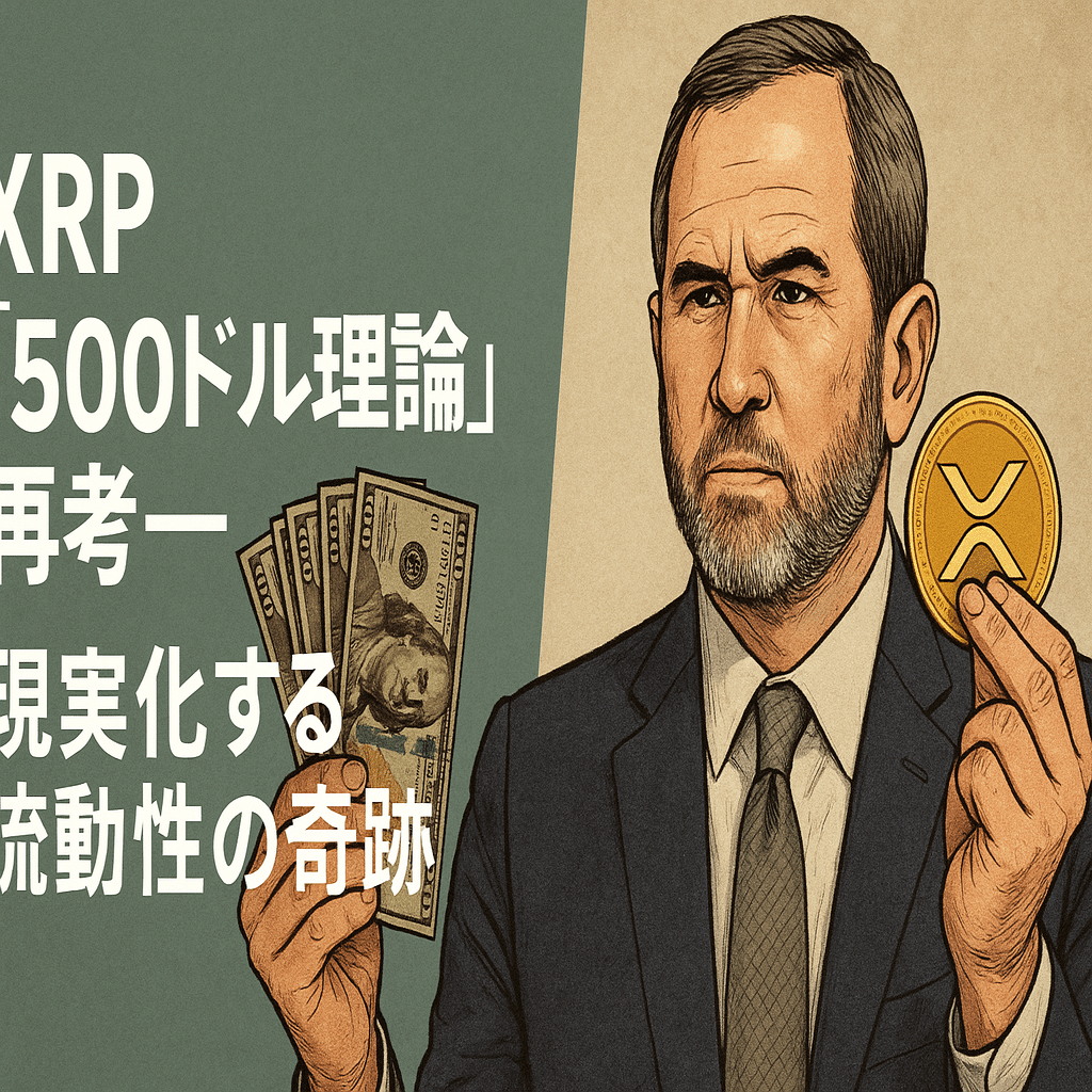 XRP“500ドル理論”再考──現実化する流動性の奇跡｜光本貴一｜XRP / Ripple
