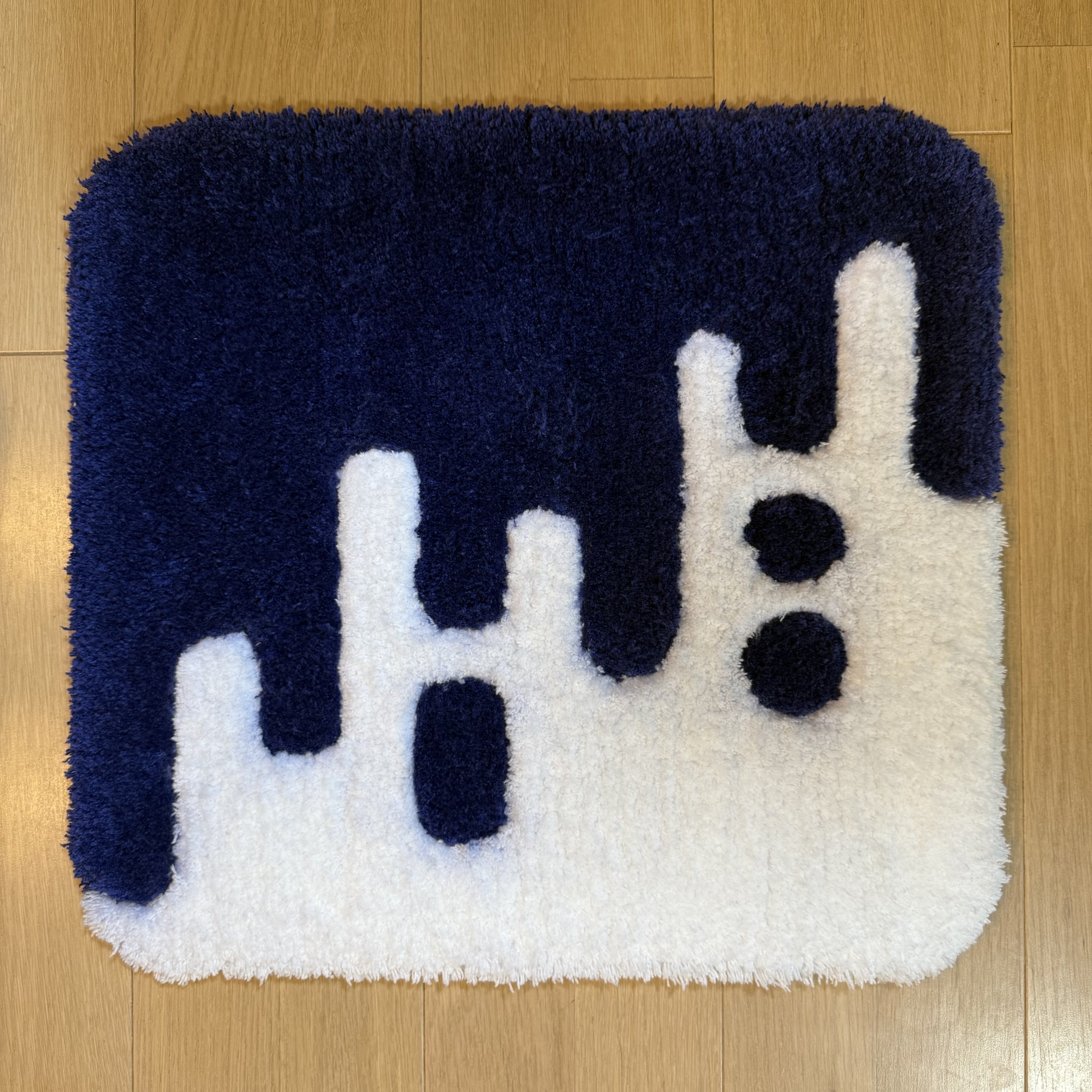 ラグ　Point Finder タフティング タフティングでラグを作ってみた｜mamio