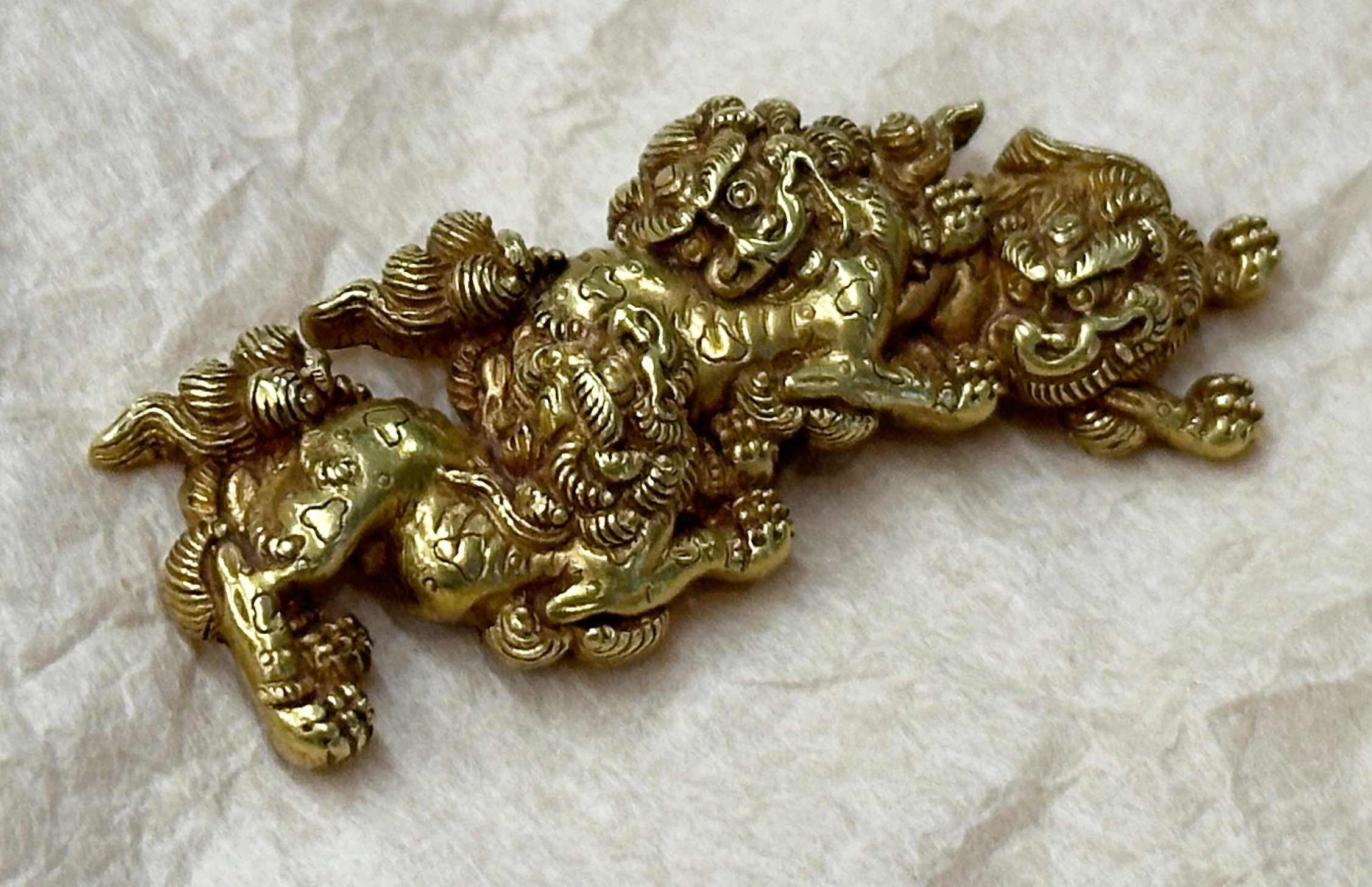 四代光乗① 三匹獅子金目貫｜刀箱師の日本刀ブログ 中村圭佑