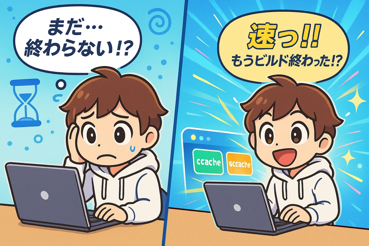 Ccache C C++ビルド高速化!ccacheとsccacheで待ち時間半分に|中古パソコン屋のナベキンファクトリー