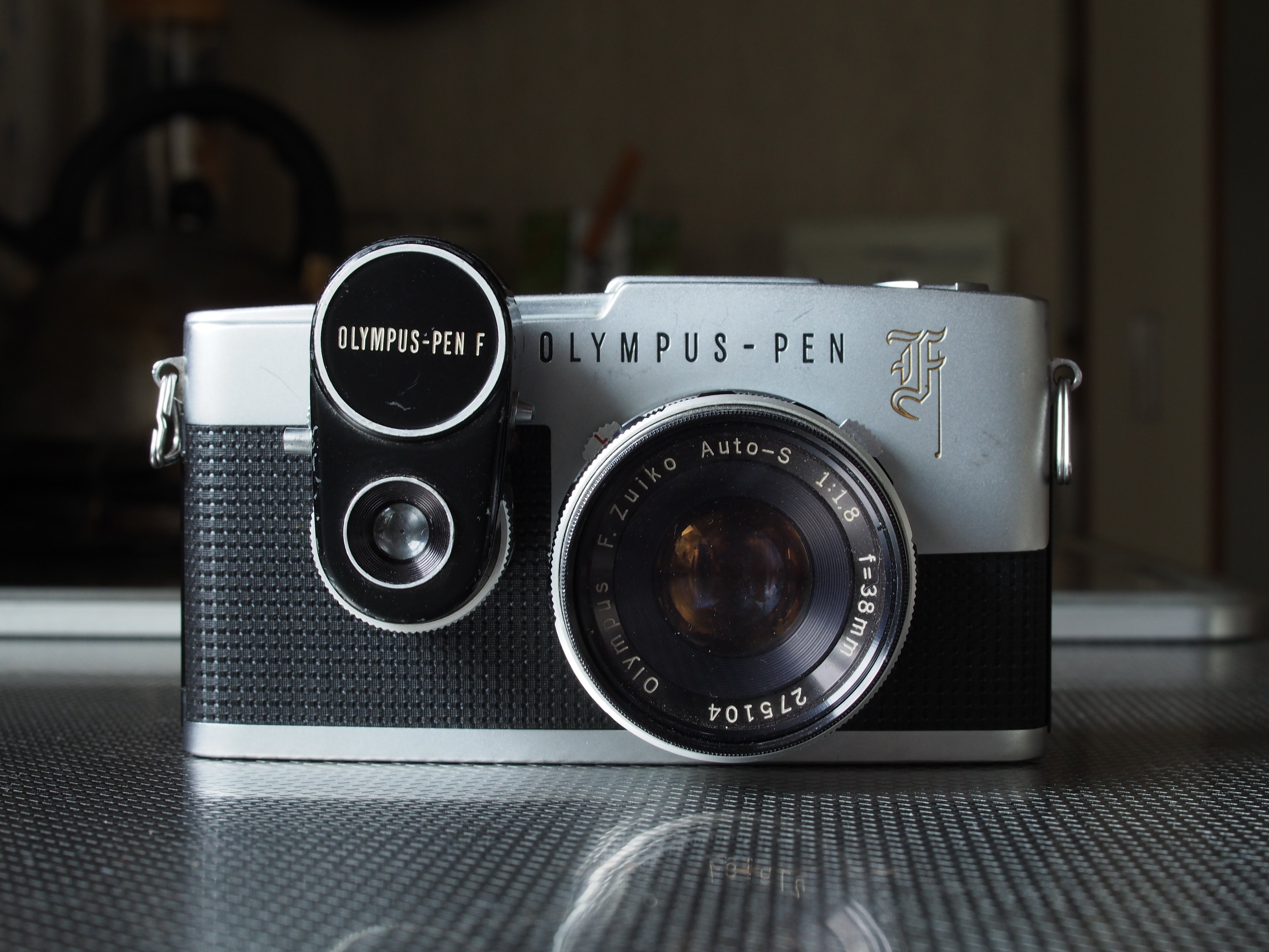 hinata様用　完動 OLYMPUS PEN F 38mm F1.8 外付露出 PEN-F用露出計｜cherubino