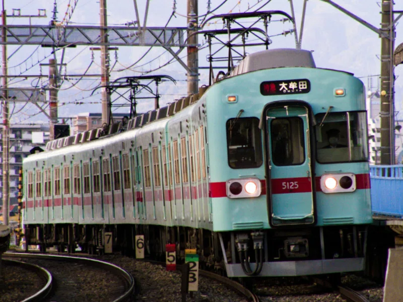 西鉄電車〜アイスグリーン運行開始50年〜｜けいたん