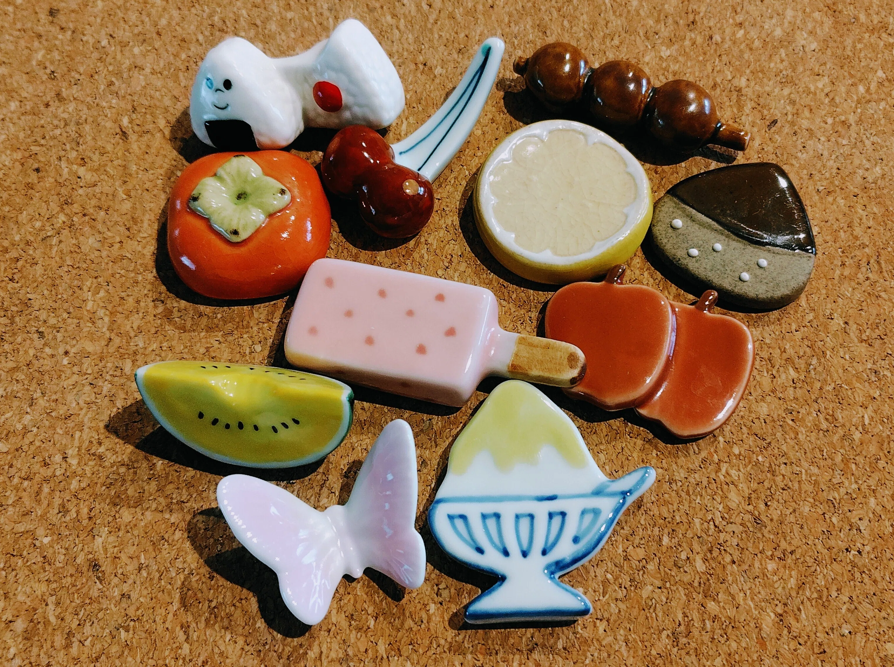 波佐見焼 箸置き かわいい 食べ物 有田焼 箸置 スイーツコレクション 6