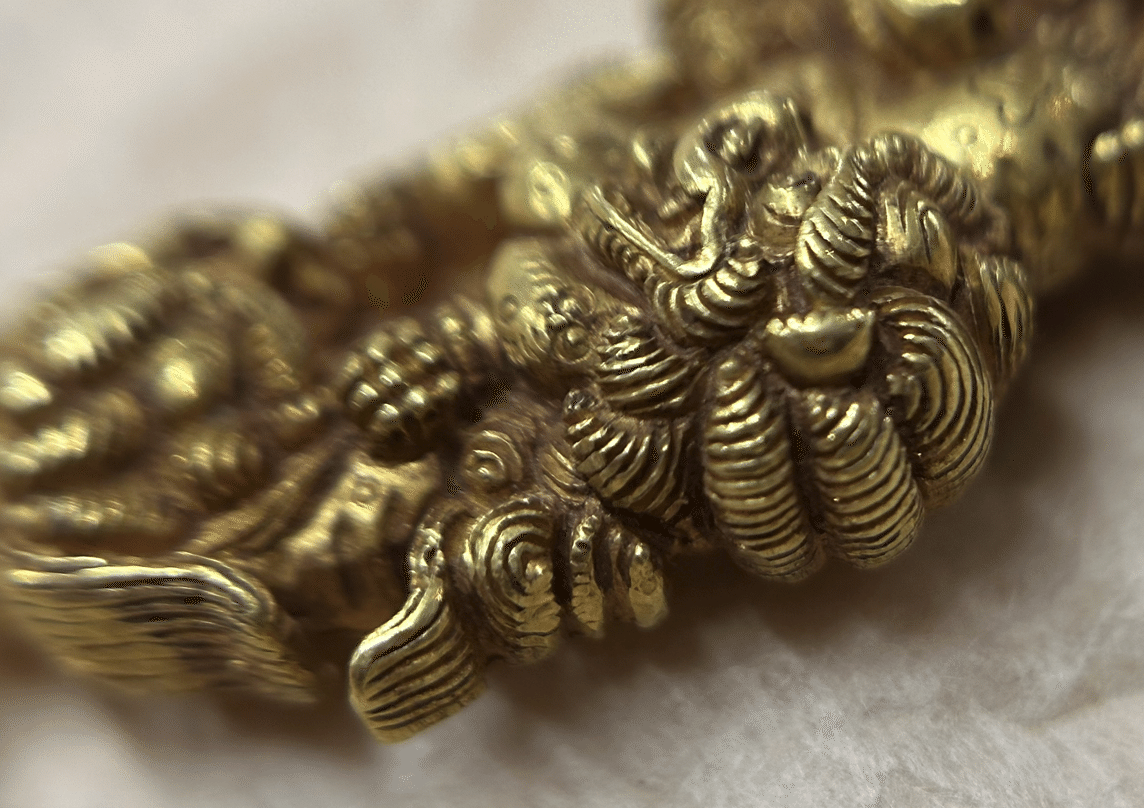 四代光乗① 三匹獅子金目貫｜刀箱師の日本刀ブログ 中村圭佑