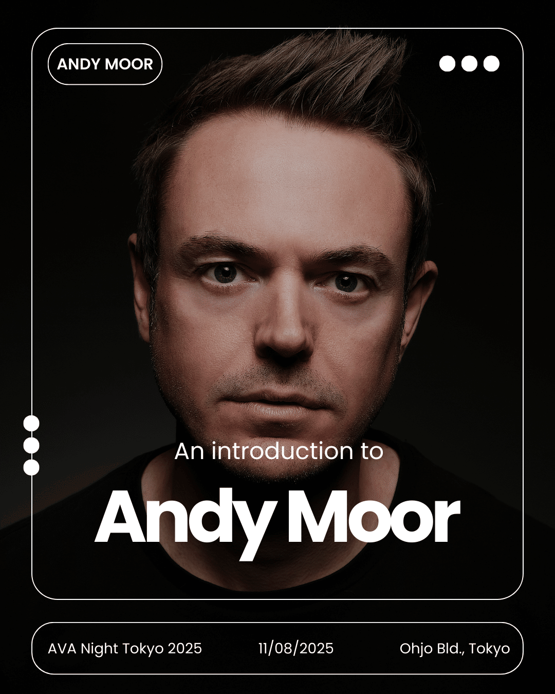 トランスシーンのレジェンドAndy Moor -Trance Family Japan Pick Up