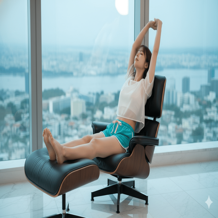 生写真確認用part1 Geminiでポートレート写真with名作家具is最高！で、16:9で出力した話