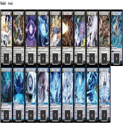 Grand Archive】 Water fractals(Diao Chan型)カード解説｜rain8715