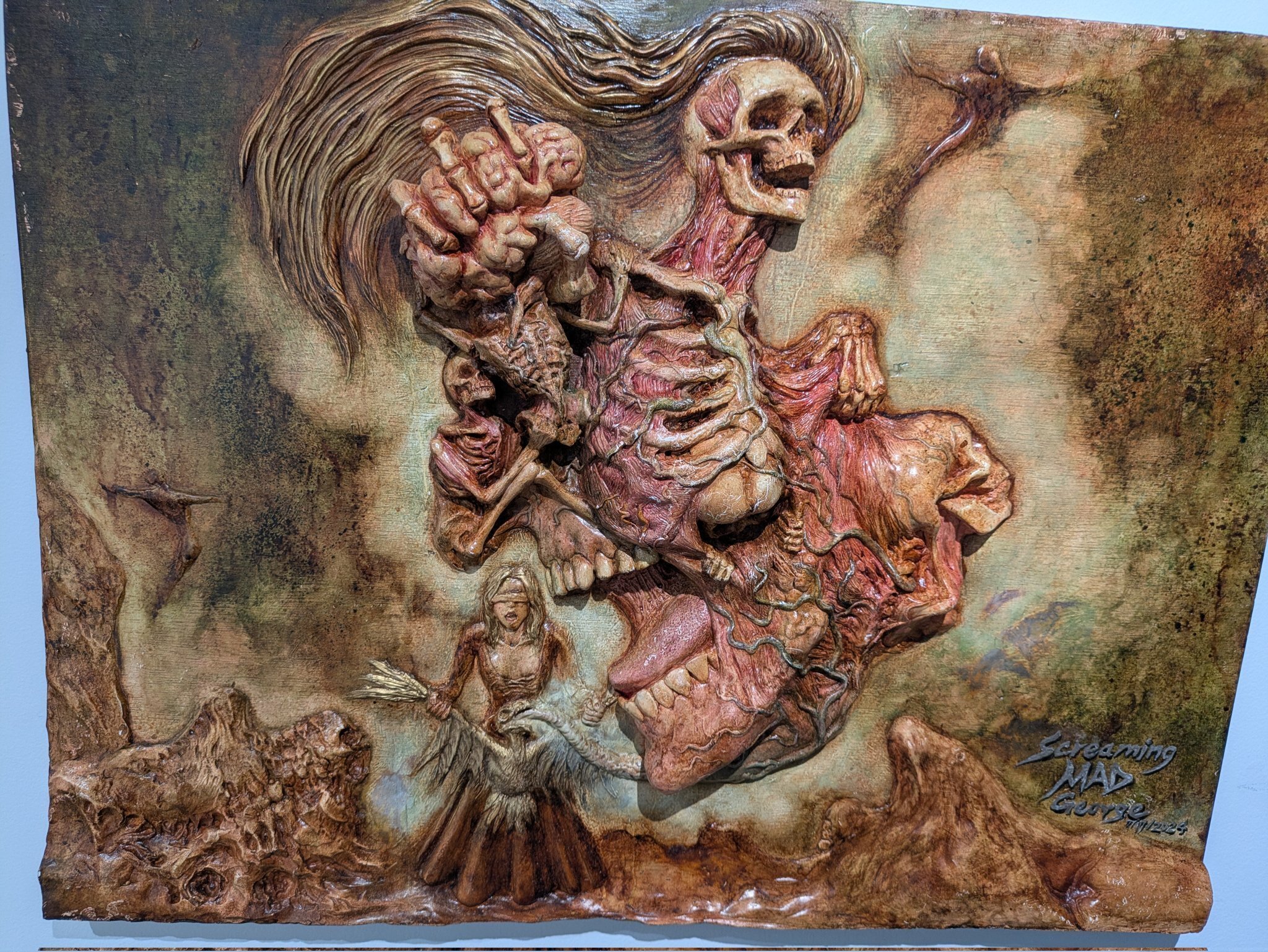 スクリーミング・マッド・ジョージさんの展示会に行ってきた｜天王寺