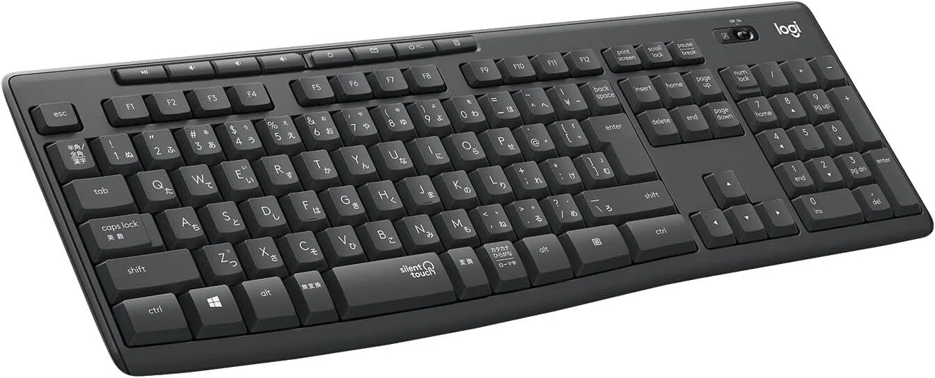 静かな作業環境を手に入れる！ロジクール K295GP ワイヤレスキーボード
