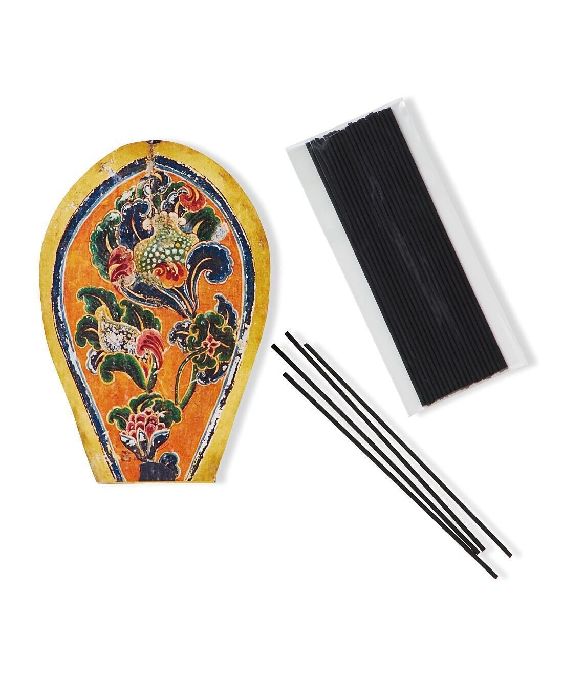 悠久の時を香りに乗せて……漆金薄絵盤インセンス #2025正倉院展③