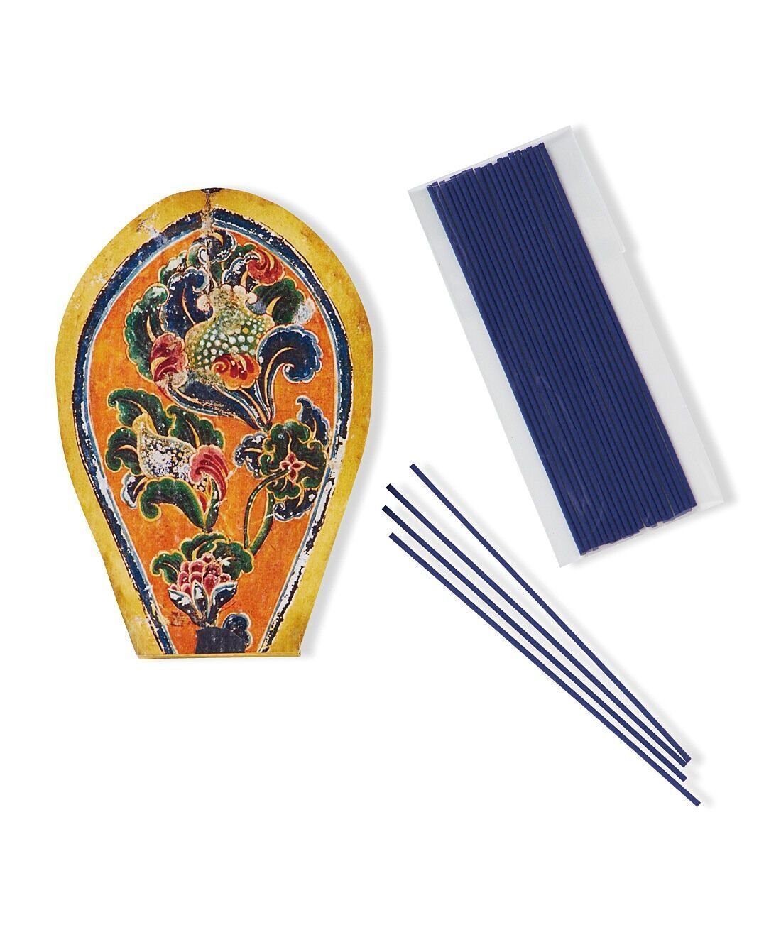 悠久の時を香りに乗せて……漆金薄絵盤インセンス #2025正倉院展③