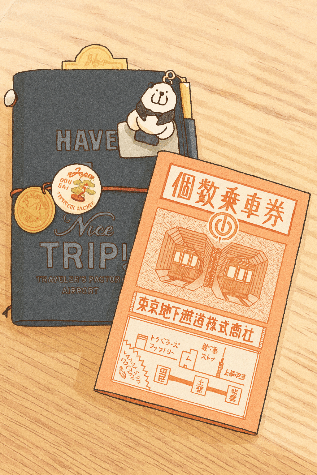 ✈️ゼロからのトラベラーズノート旅 #11:スタンプ旅にぴったりの