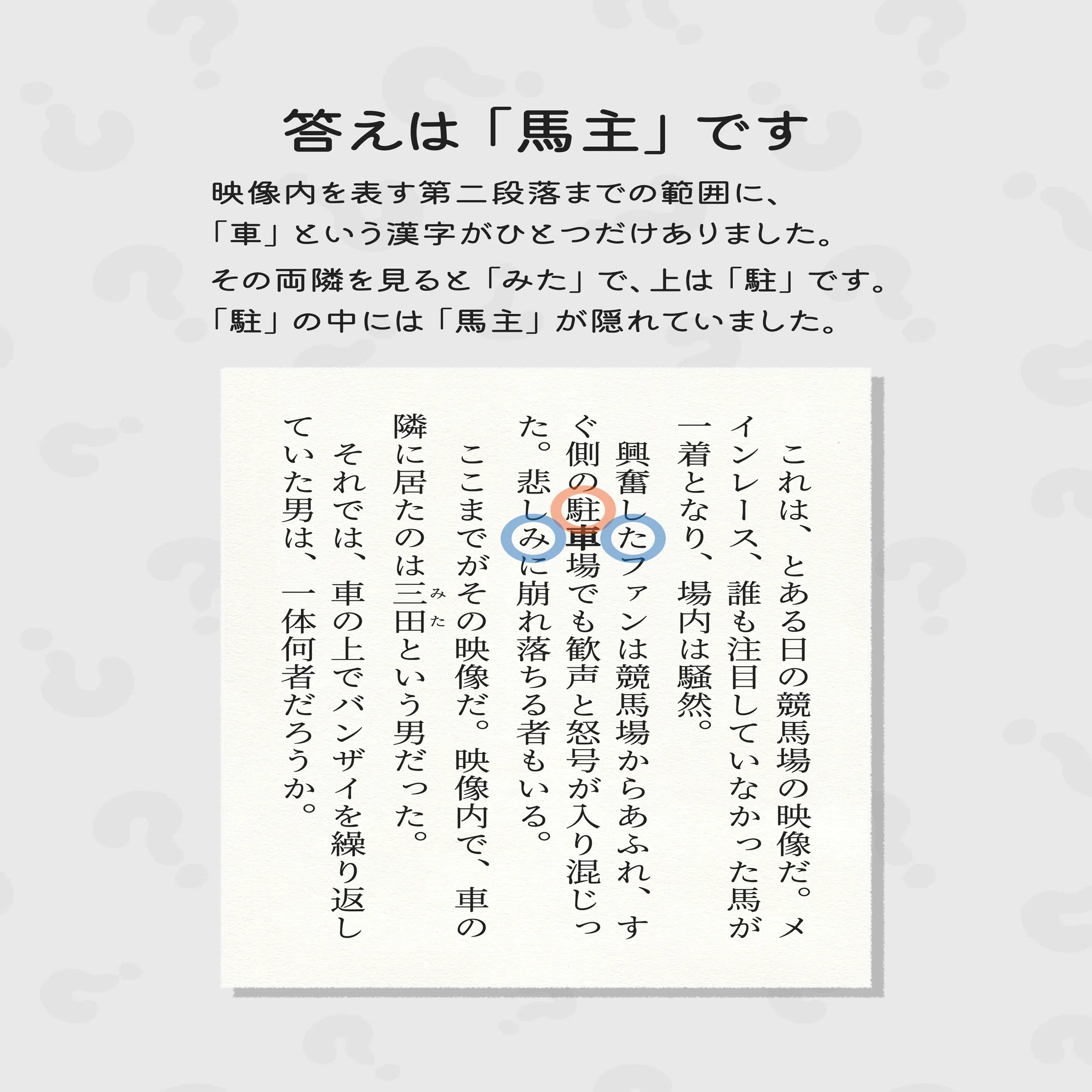 Serizawa Mystery [1156]｜芹沢仁菜