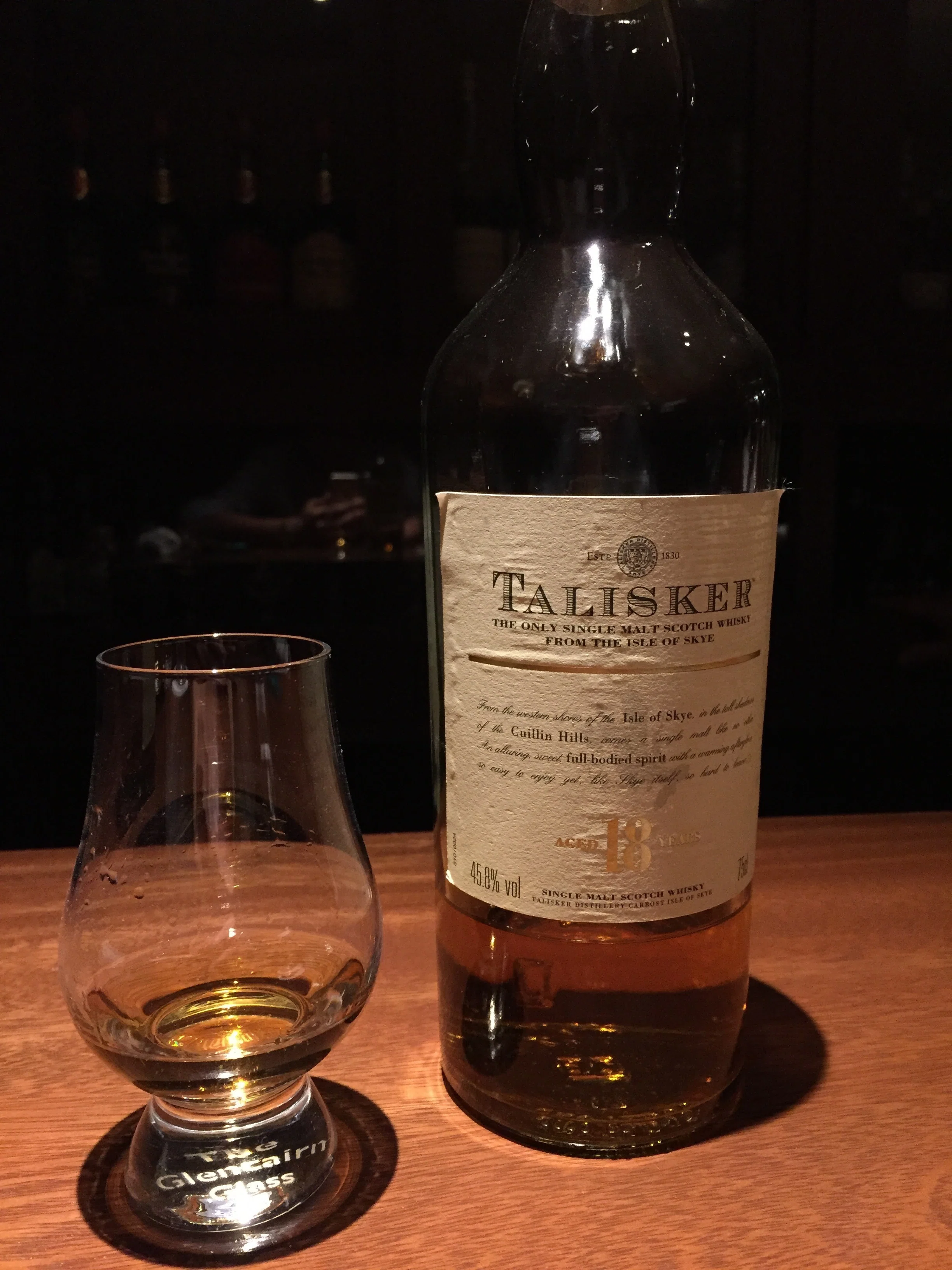 ウイスキー短編小説149：タリスカー18年（旧旧ラベル）｜whisky_masa