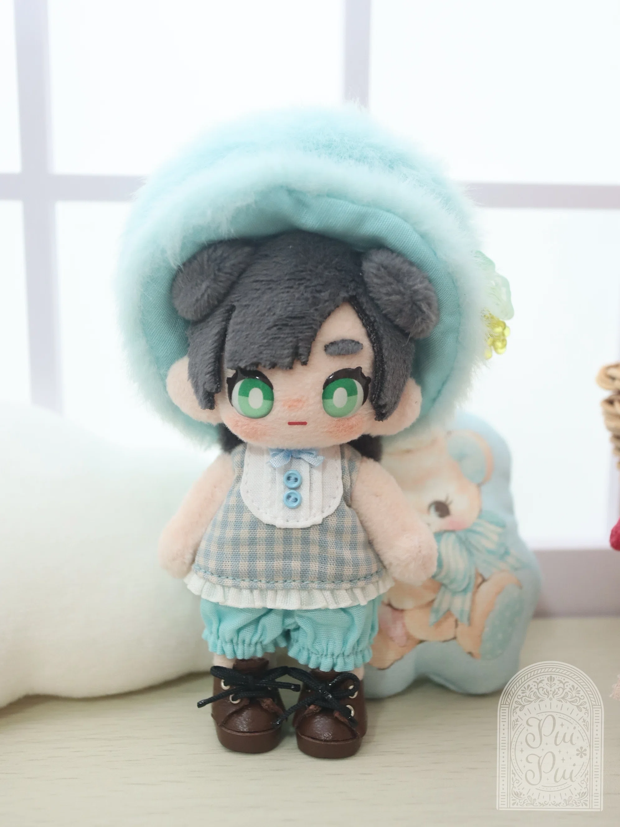 葡萄なお洋服set（ぷにみお・ちいさぬいver.）｜PuiPui*愛音