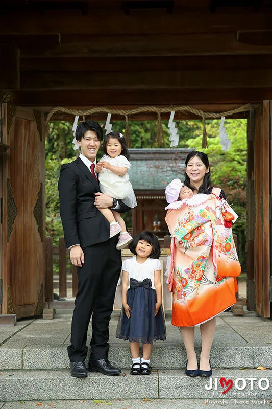 四條畷神社お宮参り出張撮影