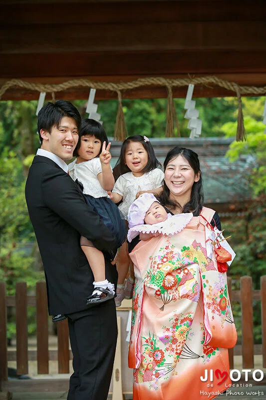四條畷神社お宮参り出張撮影