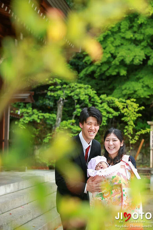四條畷神社お宮参り出張撮影