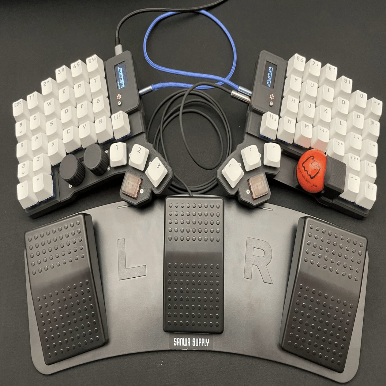 mtk64erpをダブルトラックボール版にカスタムした件｜くま534