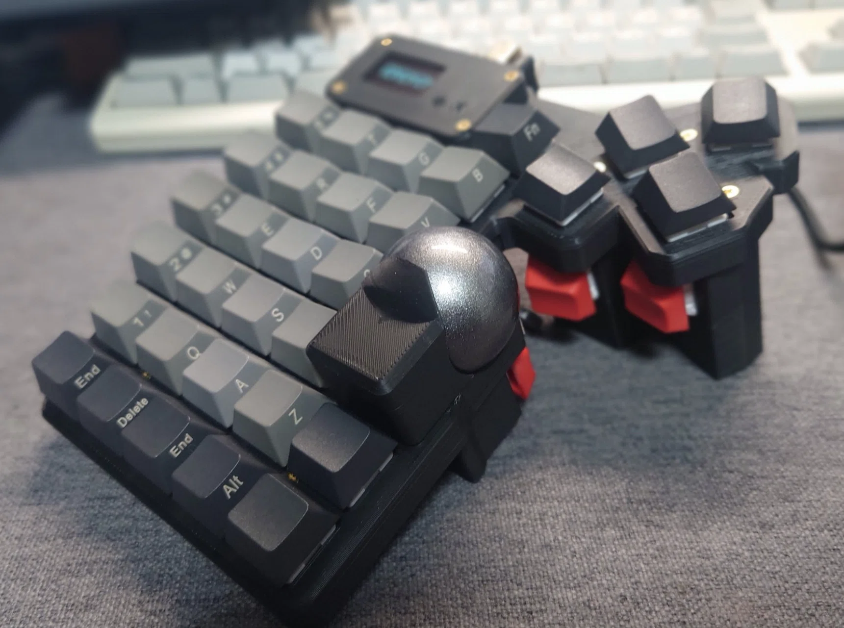 mtk64erpをダブルトラックボール版にカスタムした件|くま534 mtk64erpをダブルトラックボール版にカスタムした件|くま534