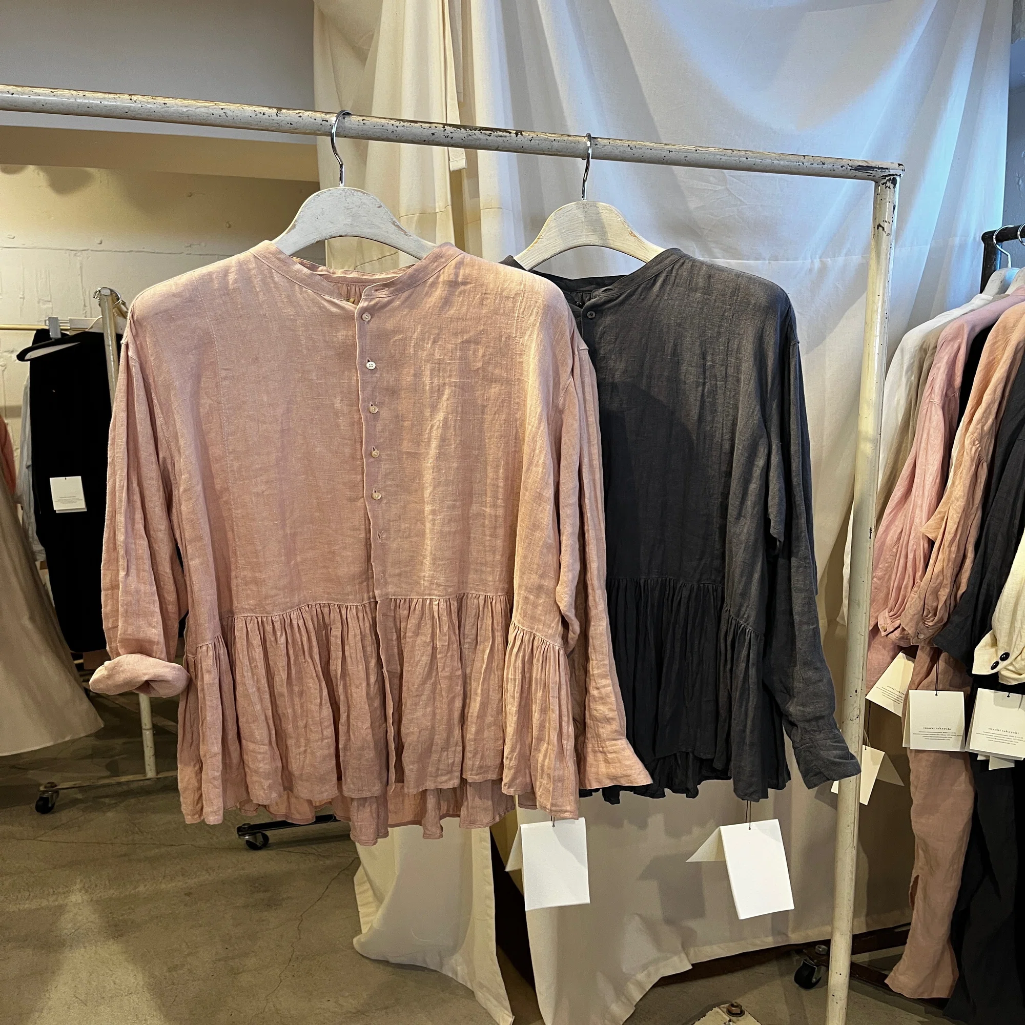 suzuki takayuki 2026 spring-summer 展示会での物撮りでご紹介vol.1 