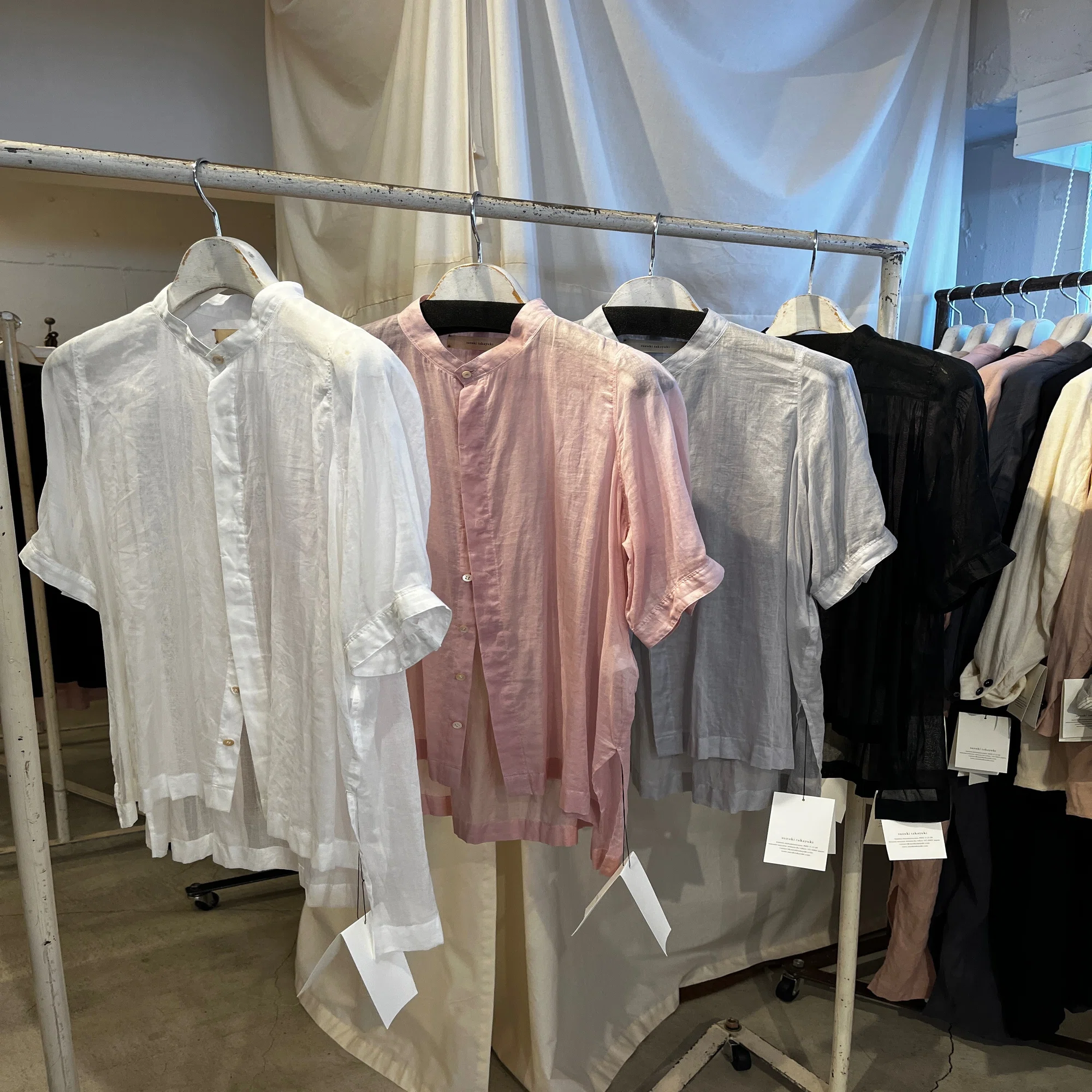 suzuki takayuki 2026 spring-summer 展示会での物撮りでご紹介vol.1 